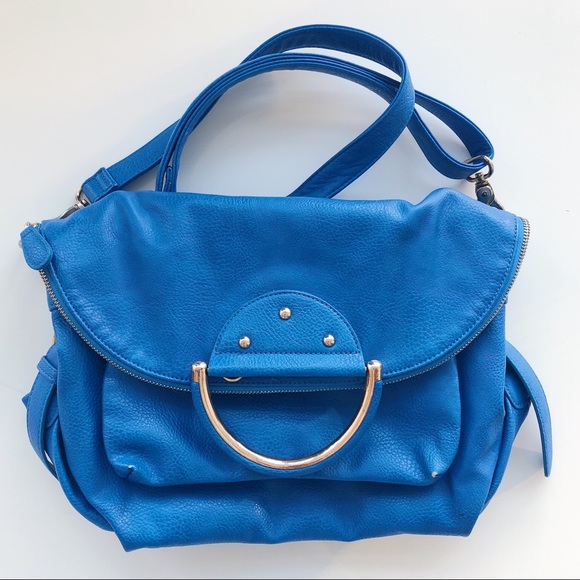Urban outfitters ecote cobalt blue bag - Picture 1 of 3